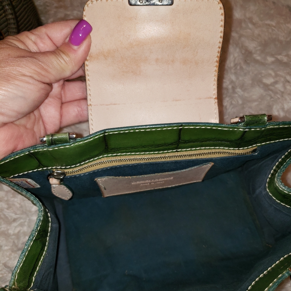 Dooney & Bourke Green Mini Bag - Picture 9 of 11